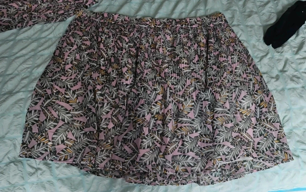 Jupe short voile